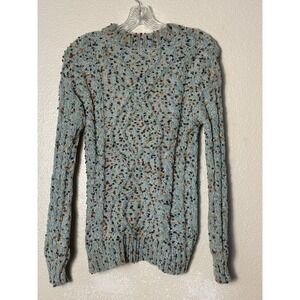 Altar'd State Size S Hi Lo Cable Knit Sweater